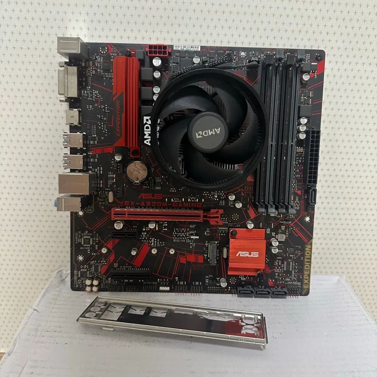 라이젠5 3600 ASUS EX-A320M 메인보드