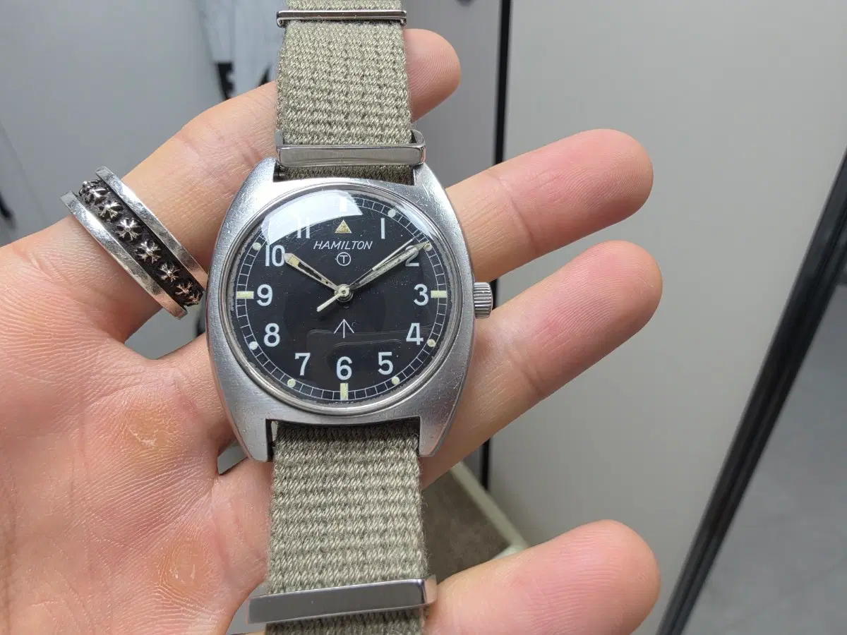 해밀턴 W10 오리지널 빈티지 시계 1970s