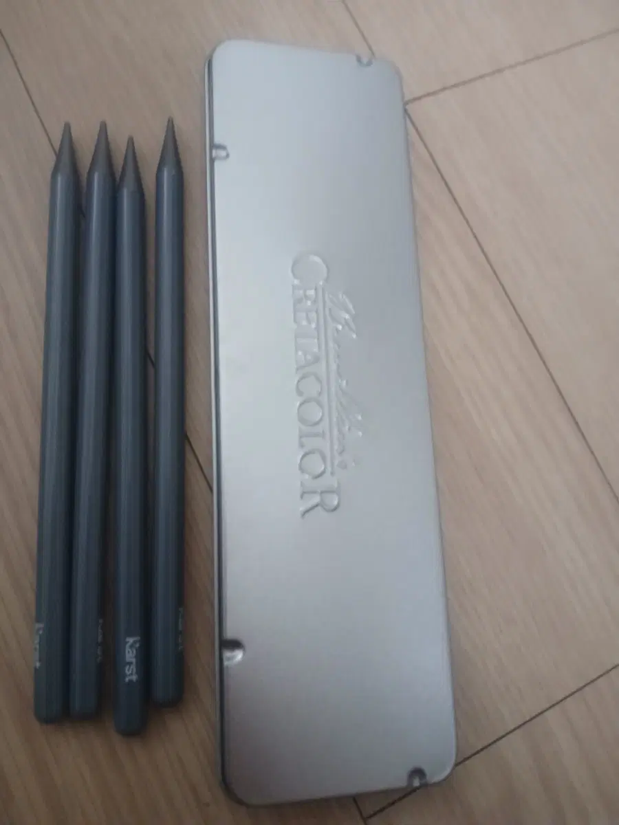 크레타컬러 흑연 연필 세트 + 지우개Cretacolor Monolith Graphite