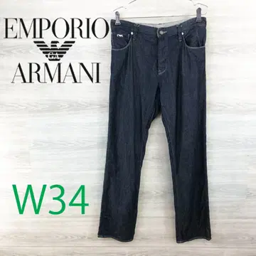 ARMANI 엠포리오 아르마니 <얇은 소재 데님 팬츠> MP0082s