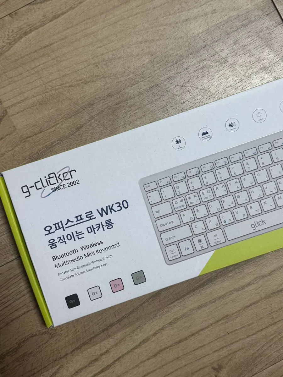G-clicker WK30 블루투스 미니 키보드