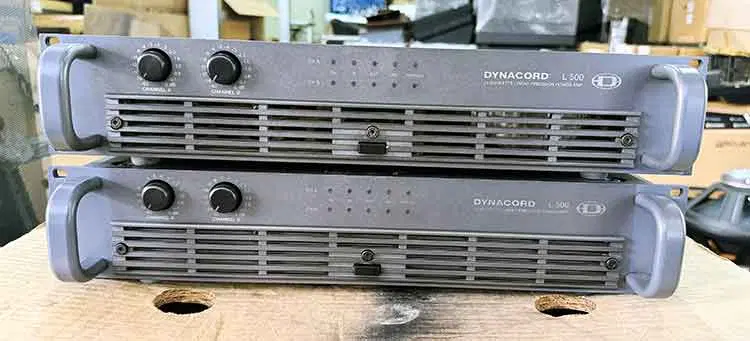 Dynacord 파워앰프 L500 (250W x 2)