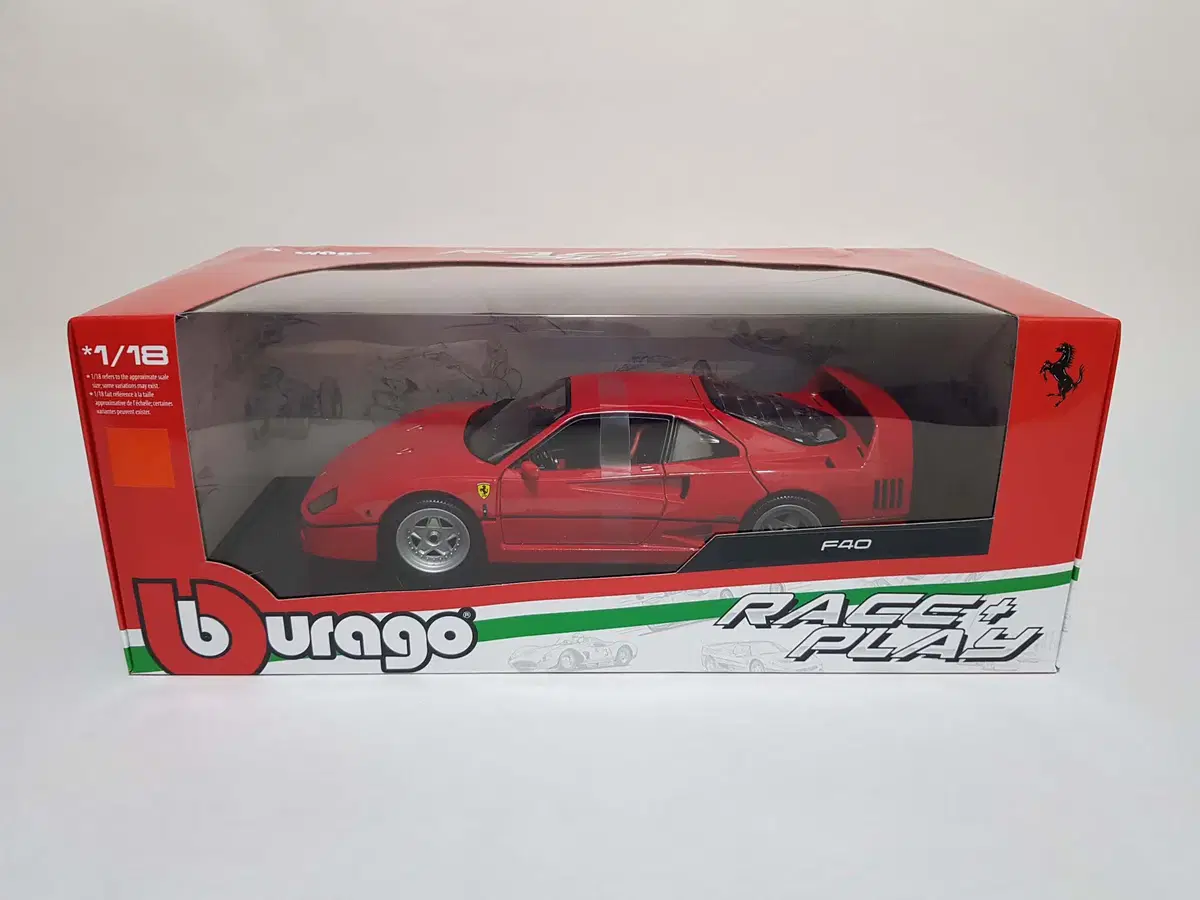 1:18 부라고 Bburago 페라리 F40 1987 레드