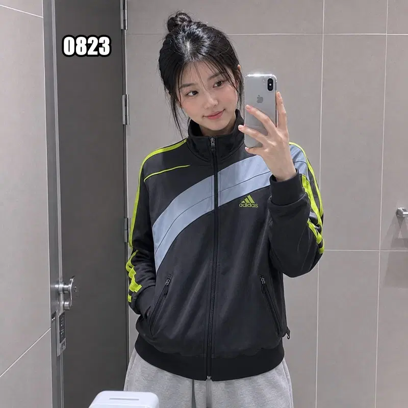 S 아디다스 올드스쿨 배색 트랙탑