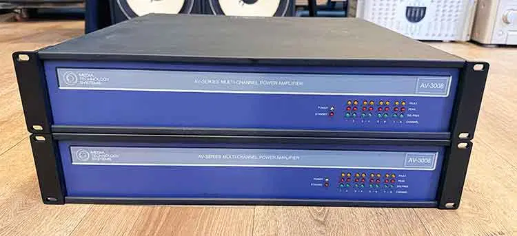 Media Technology Systems 8채널 앰프 AV-3008 (300W x 8)