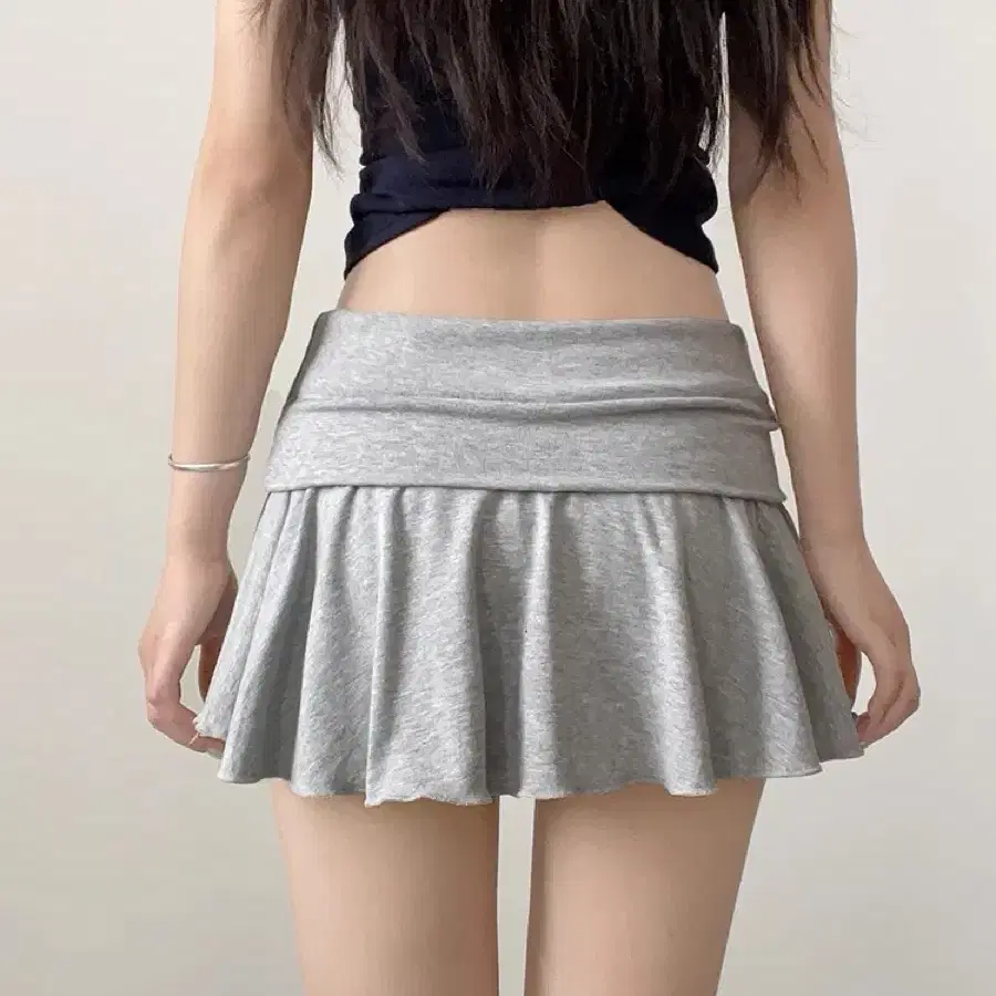 새상품 속바지 내장 플레어 미니스커트
