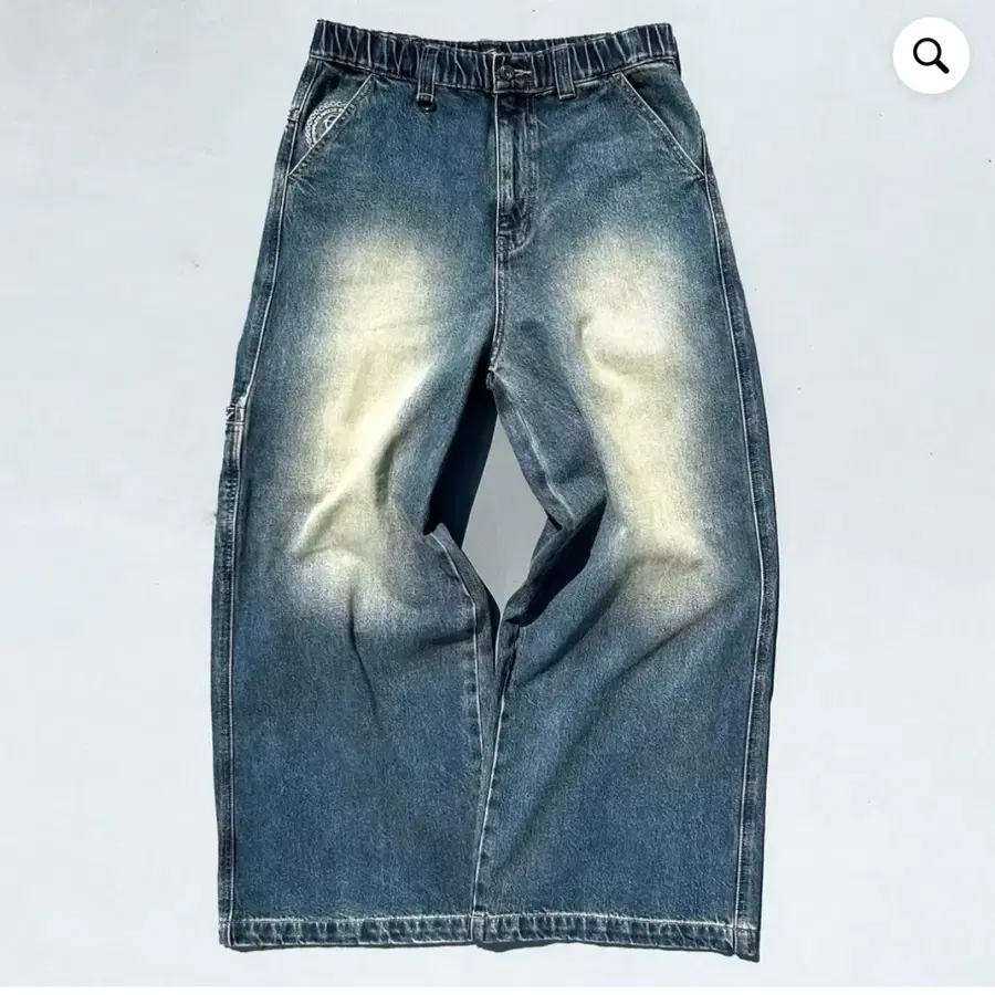 genzai chain baggy denim