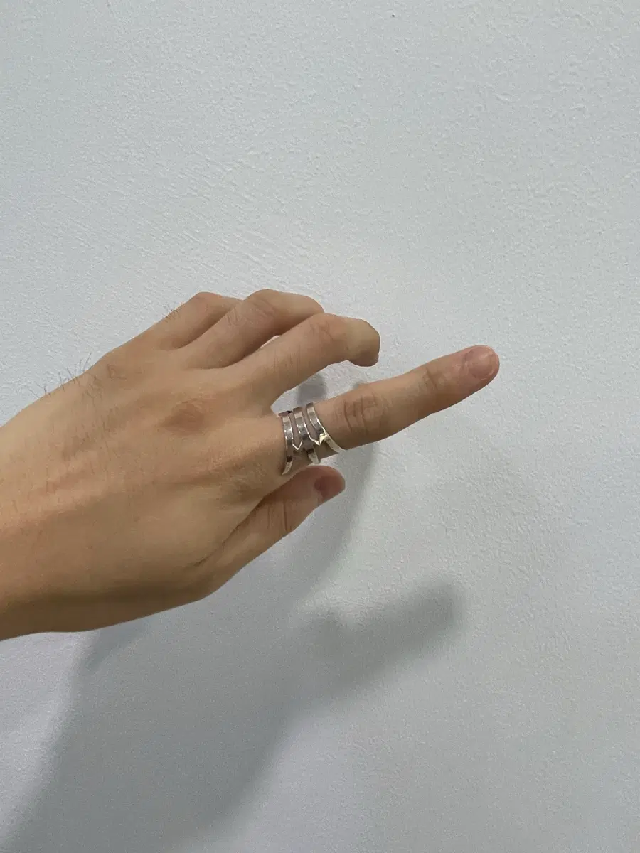실버 925 일본 핸드메이드 디자이너 반지
