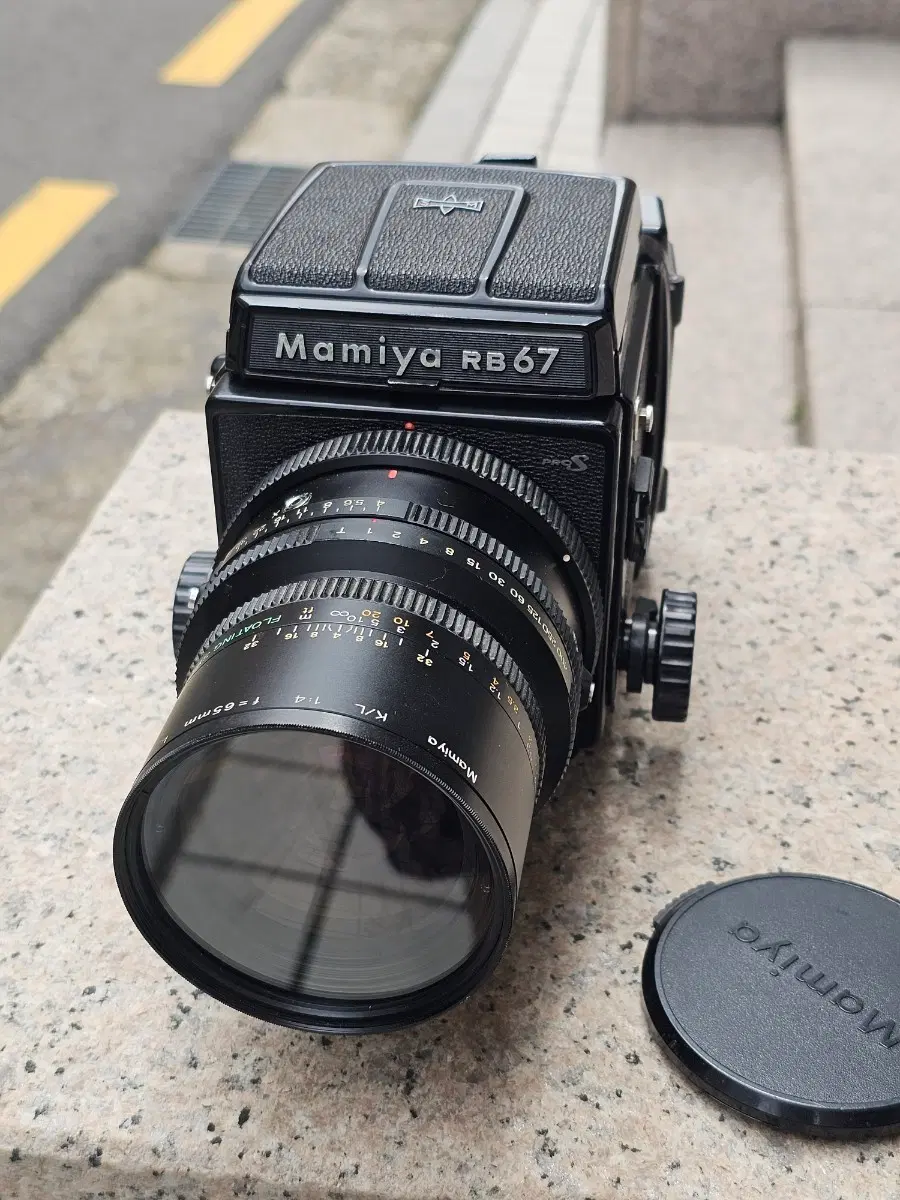 마미야 RB67 프로페셔널S , 65mm 렌즈