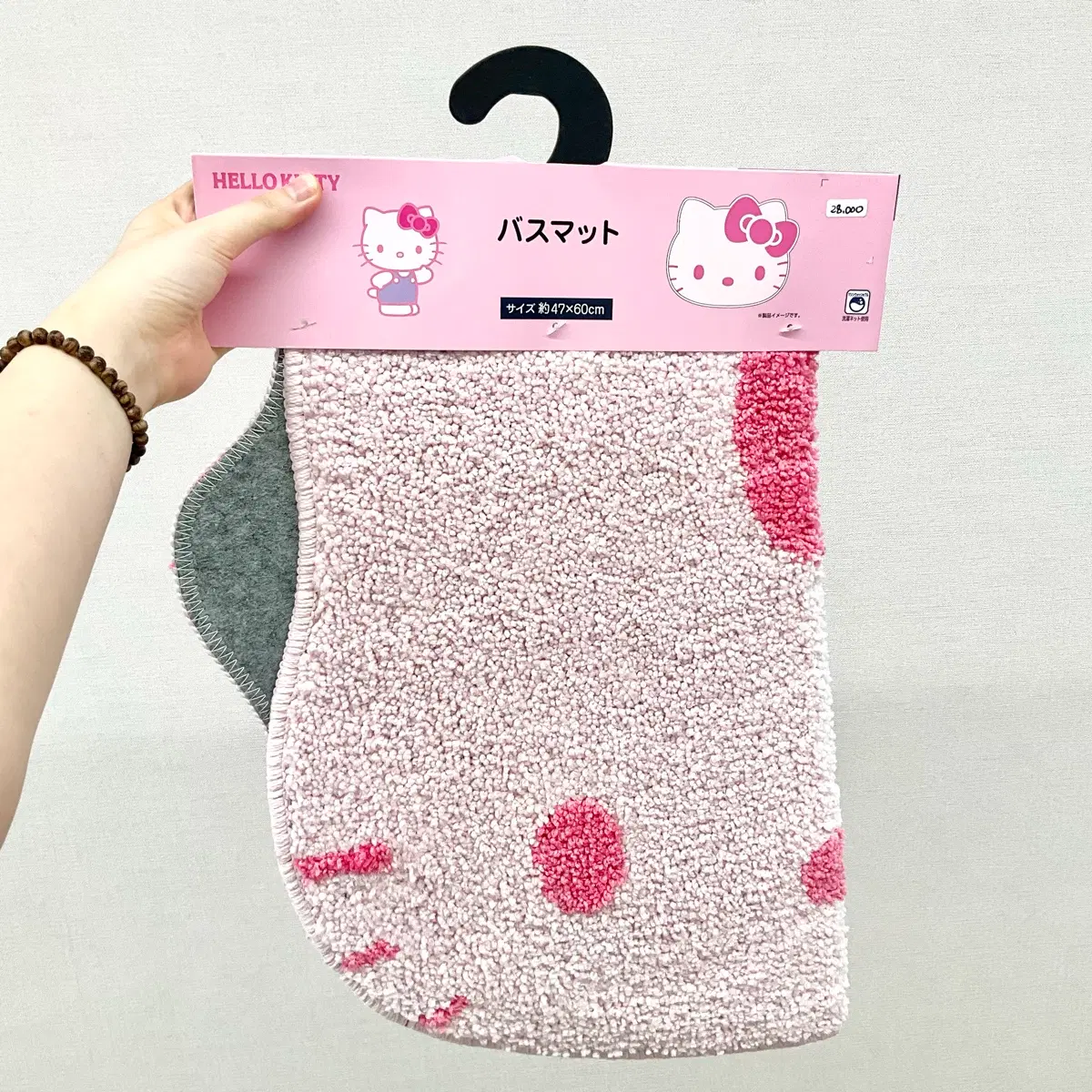 일본정품 산리오 헬로키티 발패드 욕실매트 발매트