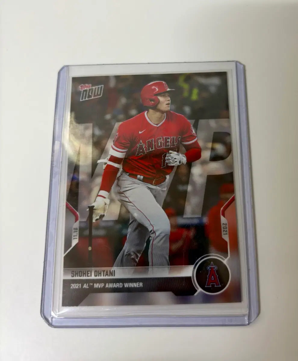 오타니 2021 MVP 탑스 나우 topps now OS-40 카드
