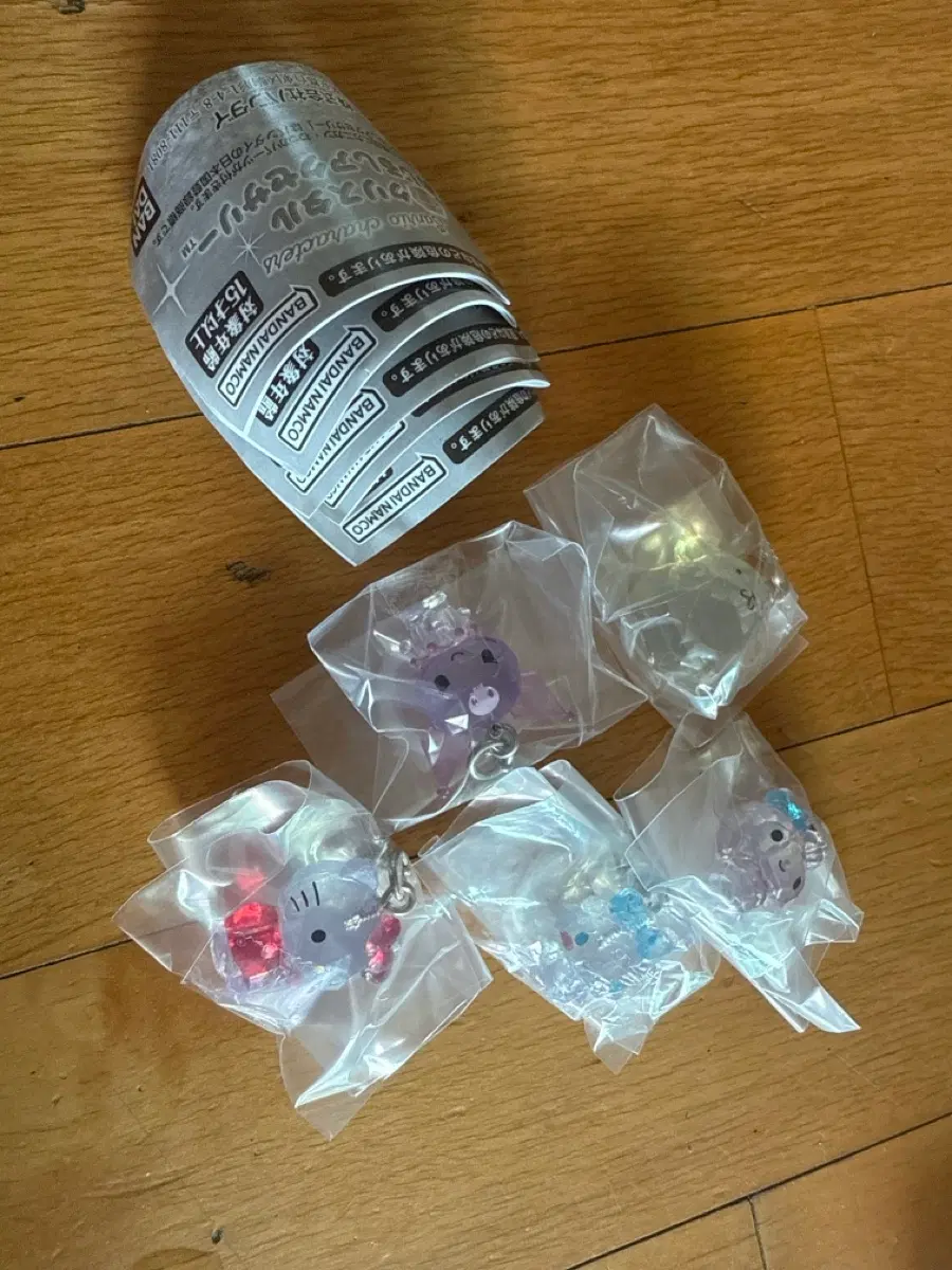 산리오 크리스탈 메지루시 가챠 키티 마이멜로디 시나모롤