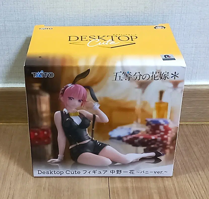 (미개봉) 타이토 오등분의 신부 나카노 이치카 바니걸 피규어 TAITO Desktop Cute
