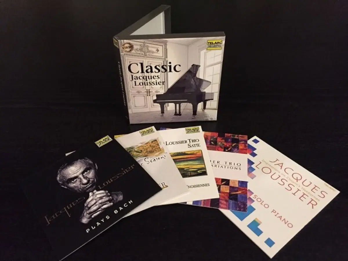 자크 루시에 Classic 5CD 앨범 시디 CD 자끄 루시에 피아노 재즈