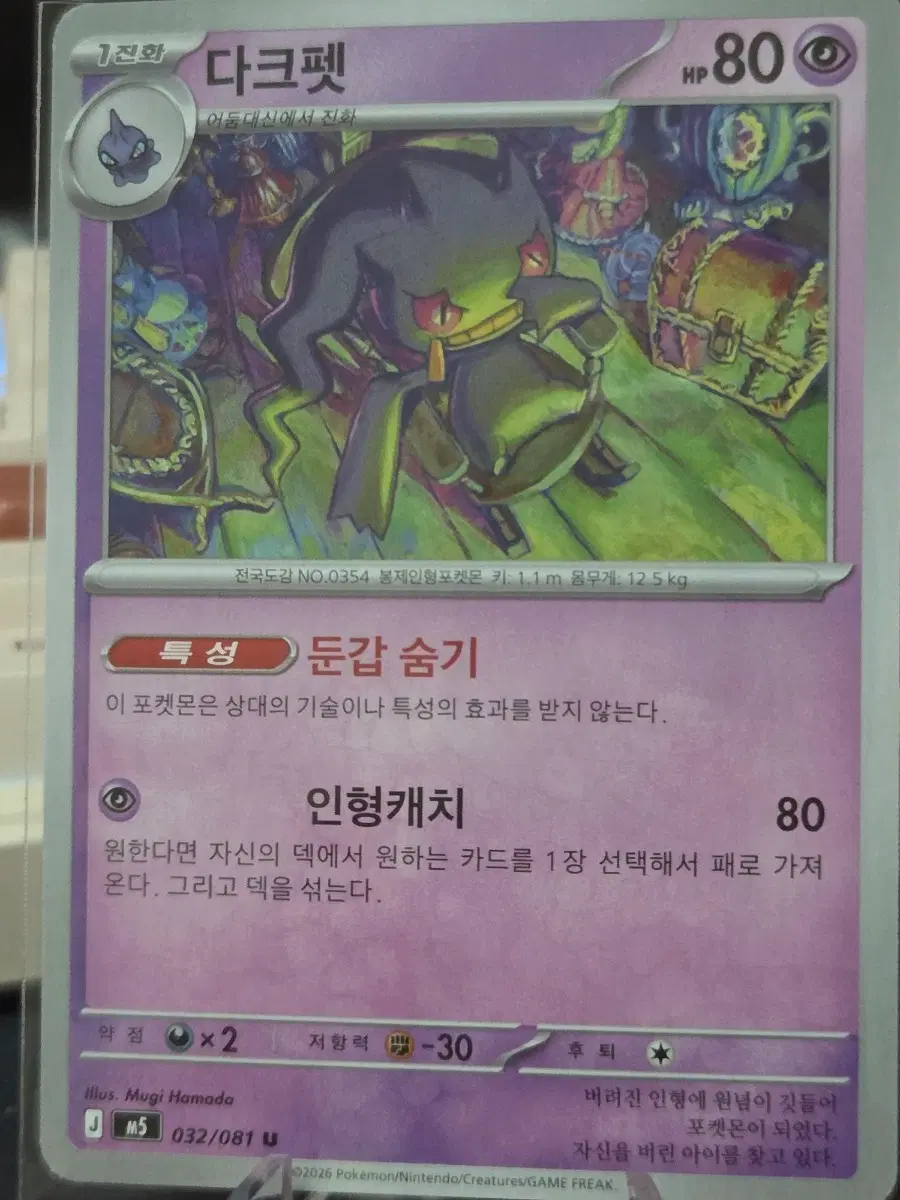 포켓몬카드 다크펫