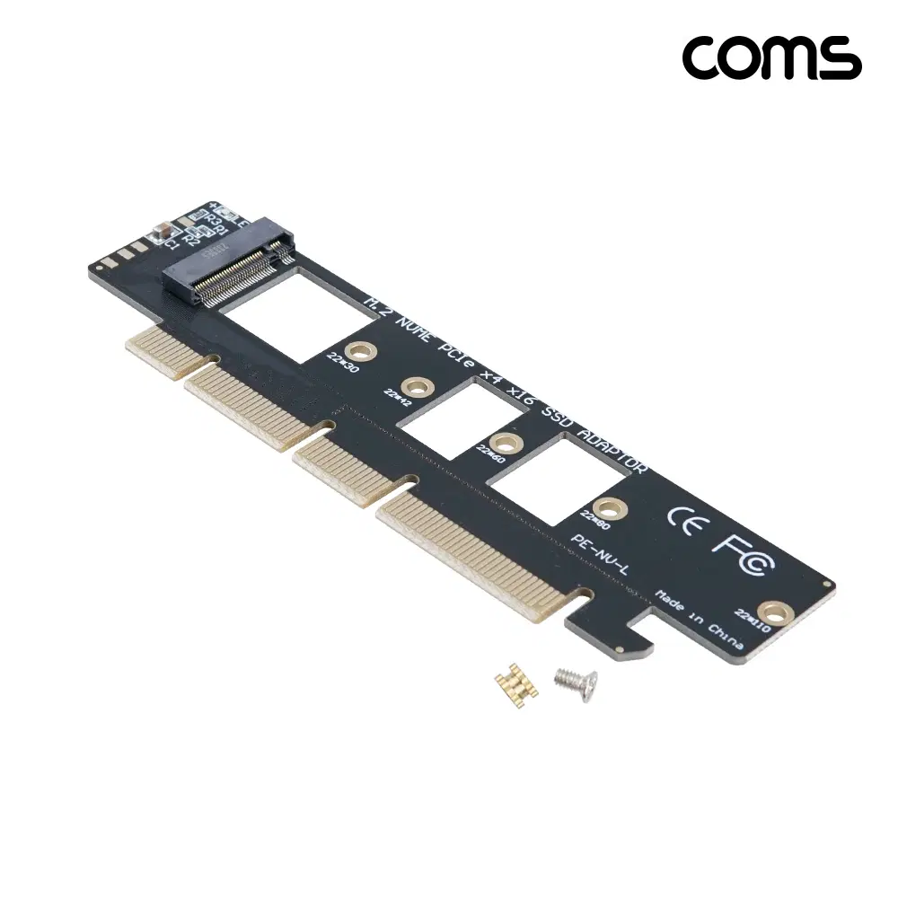 [딜러직판가/새상품]M.2 SSD to PCIe x4 x16 NVMe M KEY 변환 어댑터 카드 PCI Express