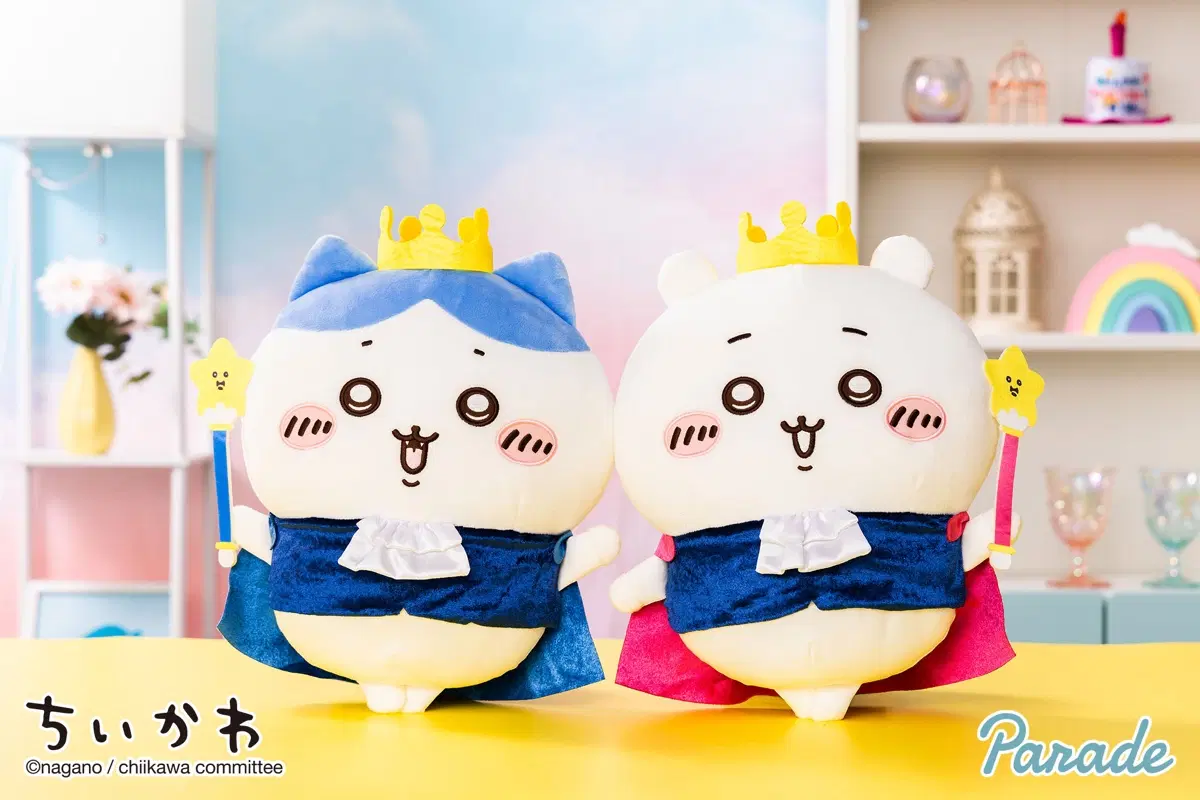 치이카와 생일 빅 Big 봉제인형 (개별) 하치와레 35cm