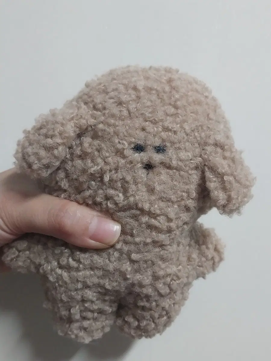 핸드메이드 토끼 털인형