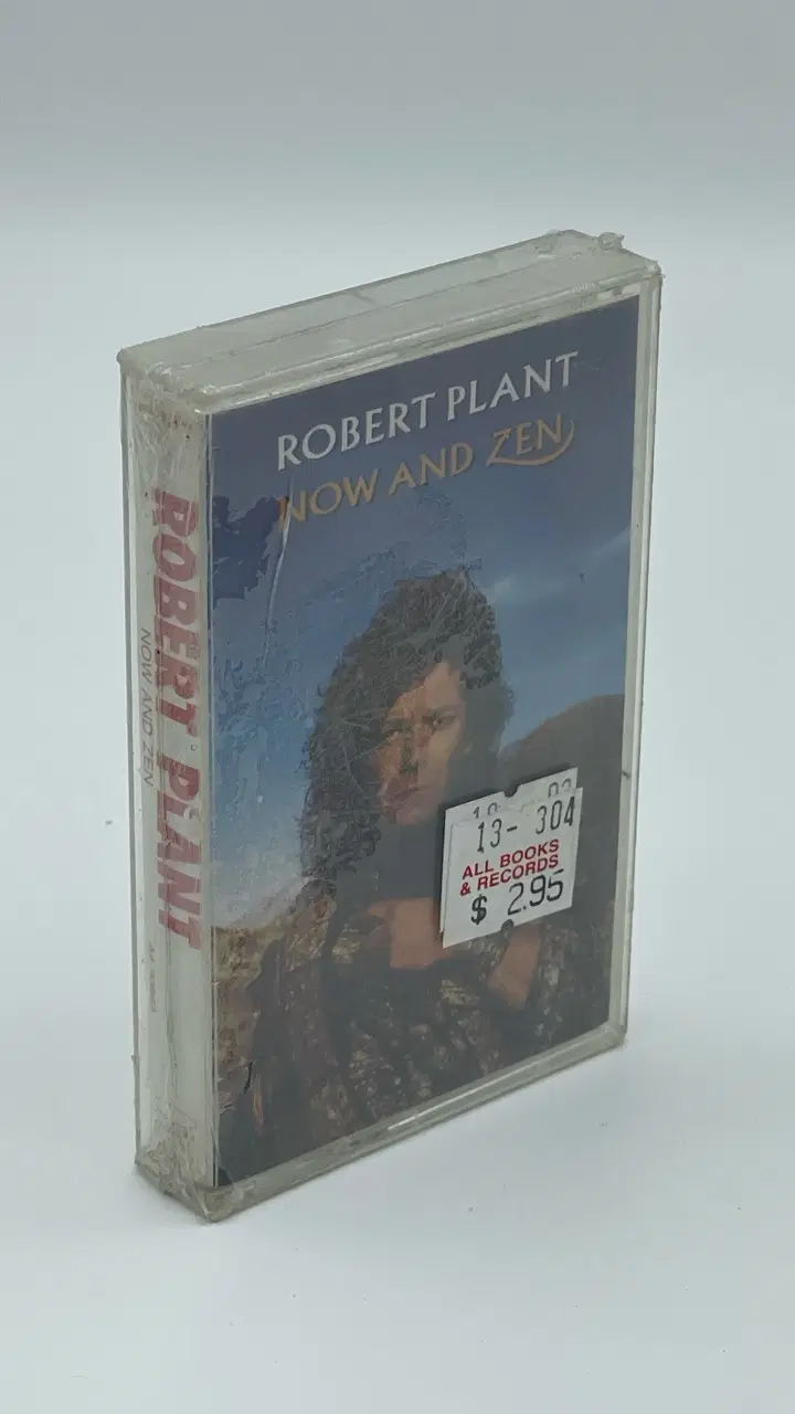 [카세트테이프/미개봉] Robert Plant -  Now And Zen [수입반]