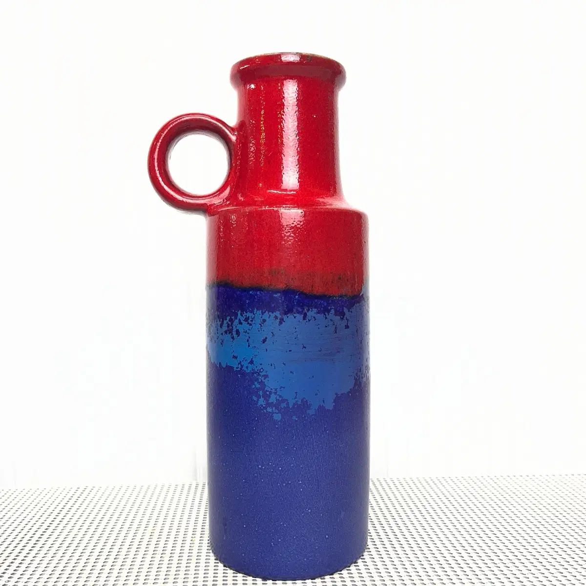 빈티지 독일 Scheurich Fat Lava 401-28(레드코발트)