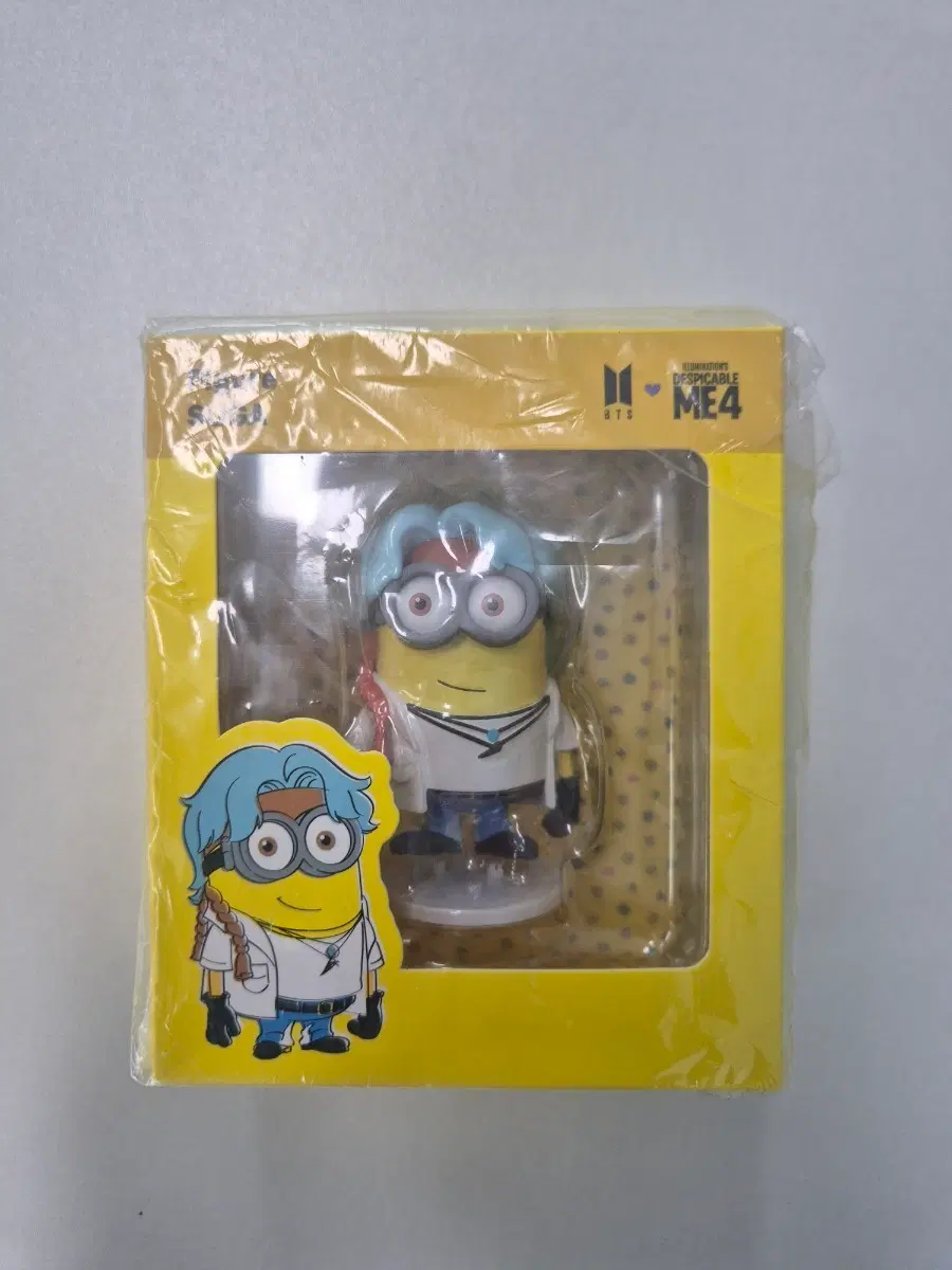 Funko POP 영화 슈퍼배드4 미니언즈 x BTS 콜라보 피규어 SUGA