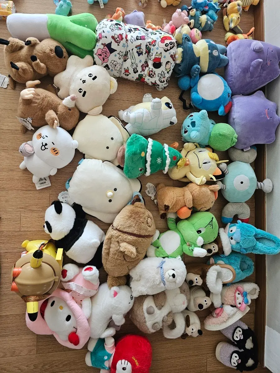 인형 짱구 파우치/포켓몬/산리오/치이카와/포근 인형 여러가지
