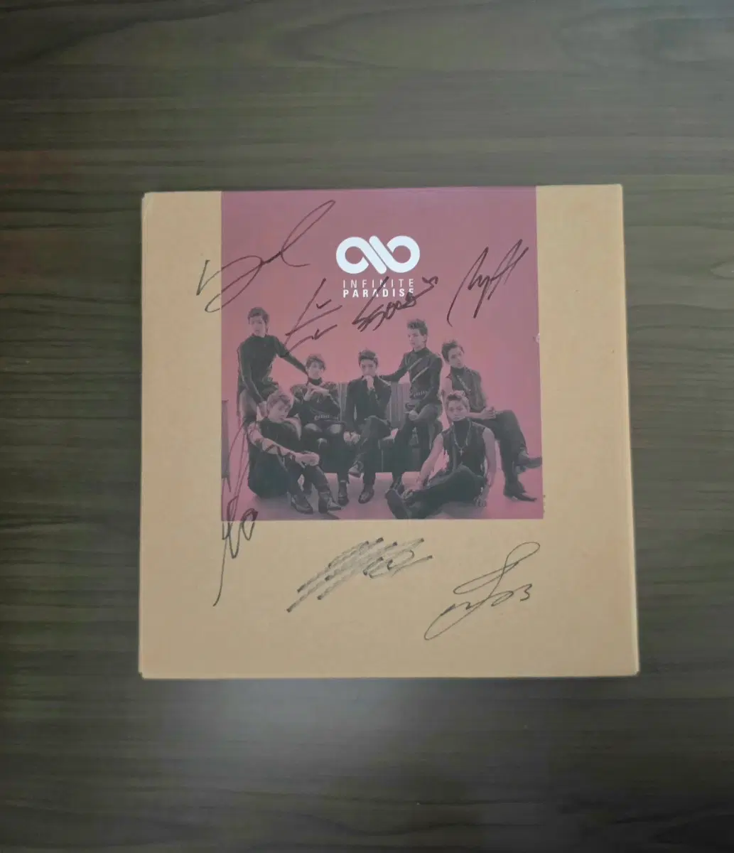 인피니트 파라다이스 친필 싸인 앨범