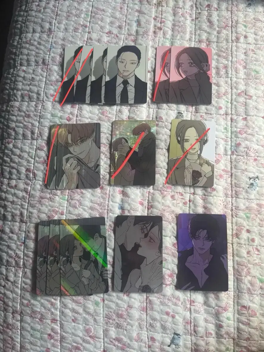 시든꽃에눈물을 팝업 트레이딩 카드 판매,교환