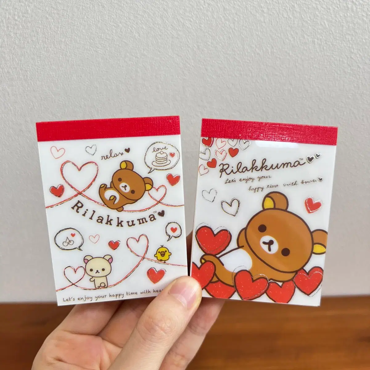4건 합배송 고전 리락쿠마 메모지