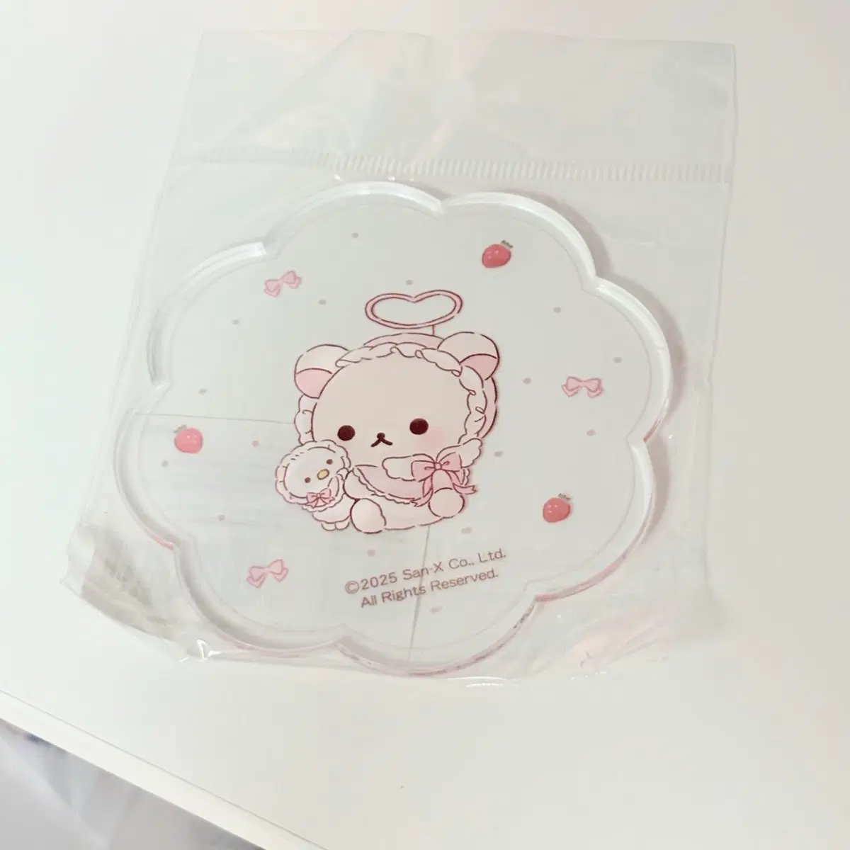 코리락쿠마 Lafary 콜라보 아크릴코스터