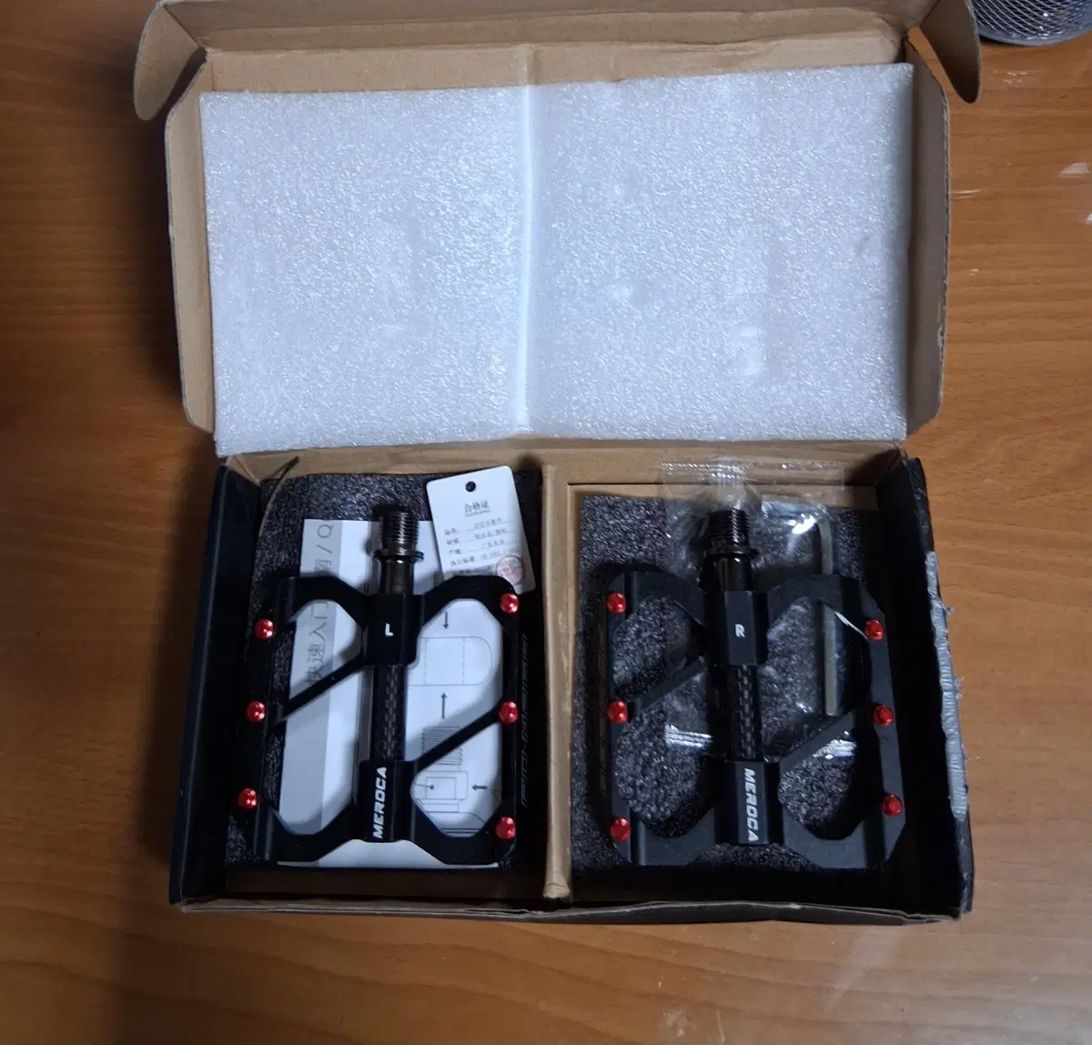 할인[낼도착] 카본시프트 자전거페달 3베어링페달