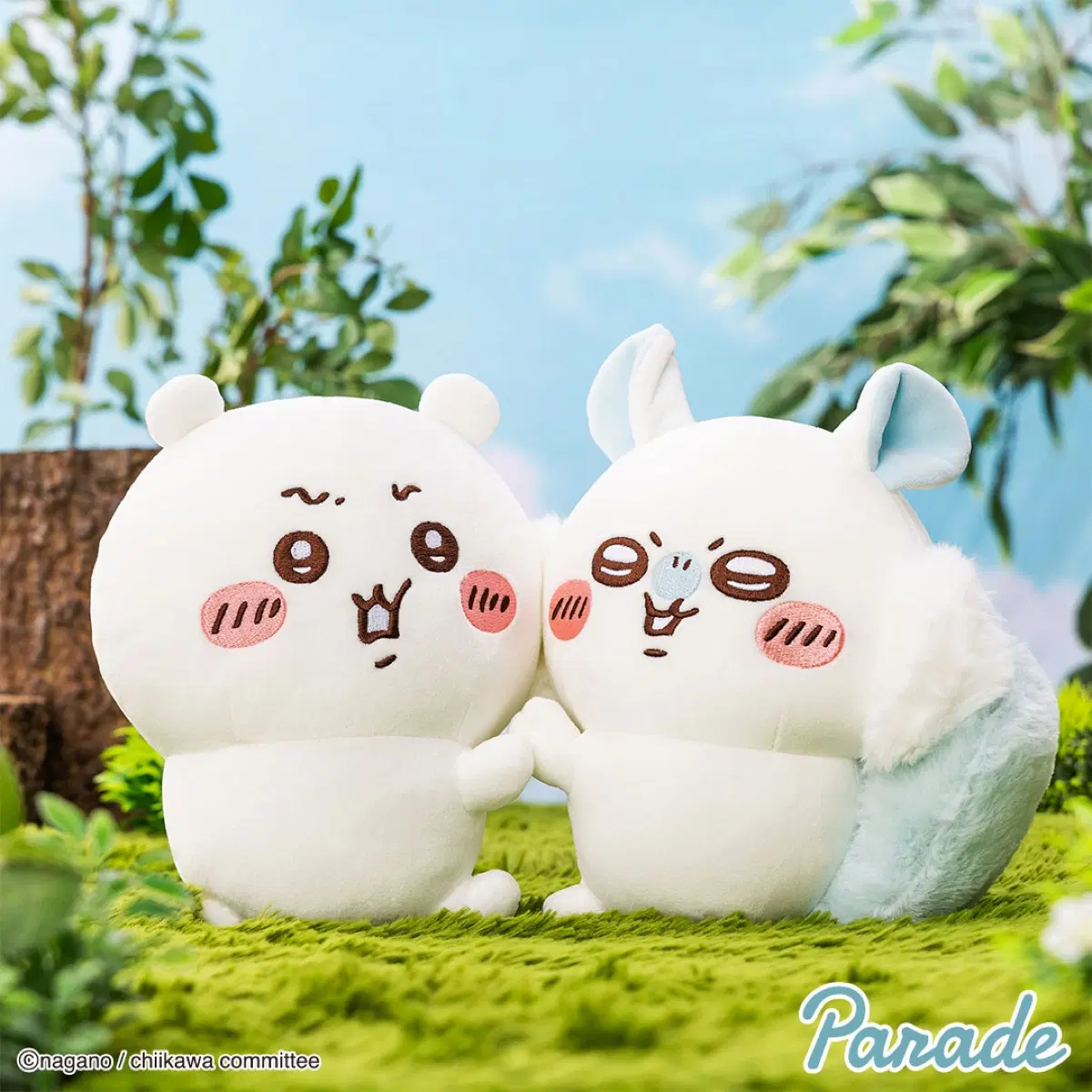 치이카와 싫어 야다 봉제인형 치이카와 / 모몽가 (개별) 18cm