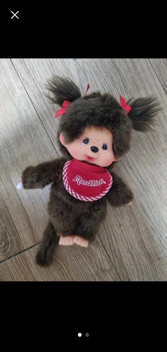 [일본 정품] 몬치치 인형 갈색