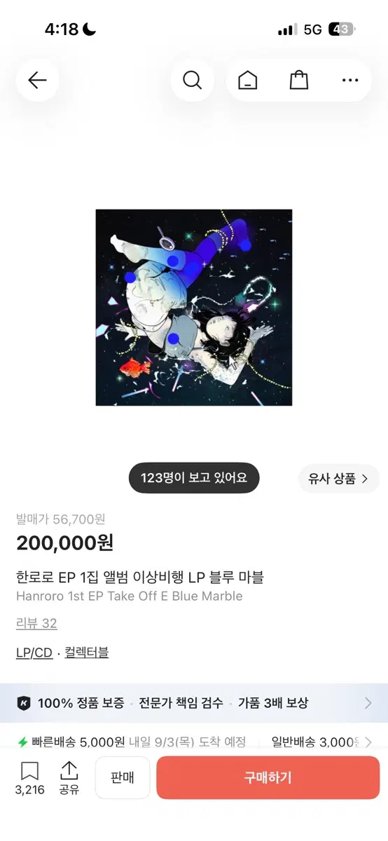 한로로 이상비행 엘피