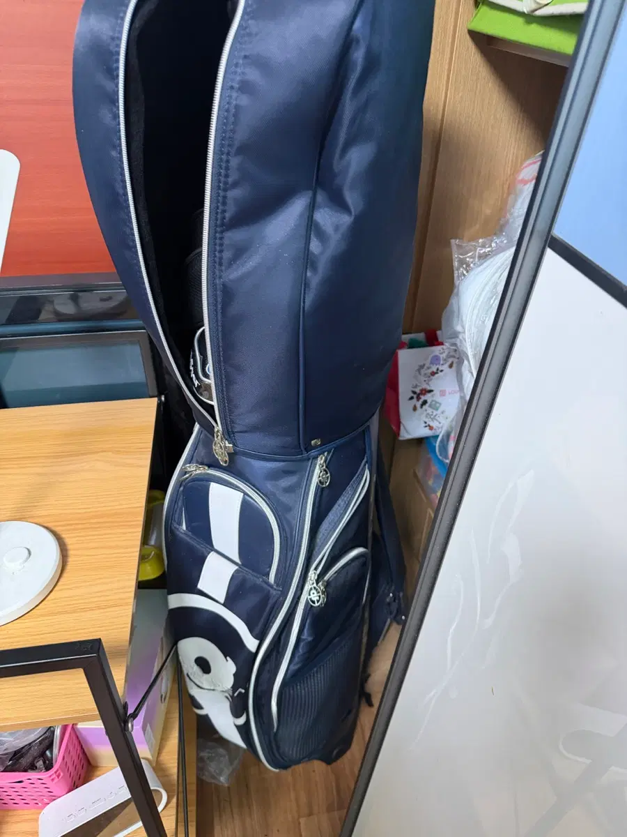 골프 캐디백 골프가방 네이비 골프백