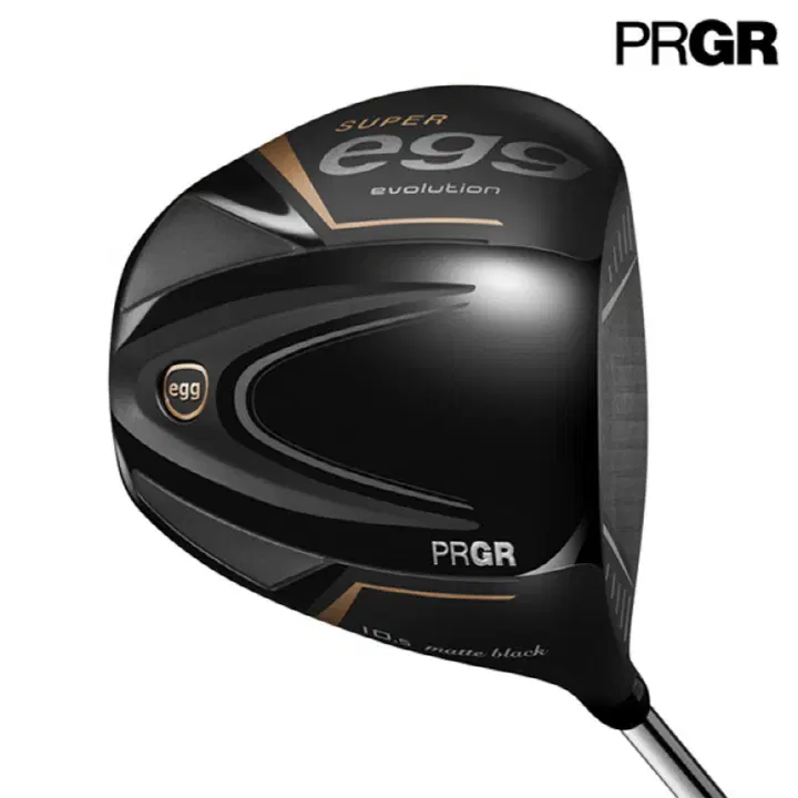 초고반발 PRGR 슈퍼에그 매트블랙 드라이버 105도 샤프트 SR PRG