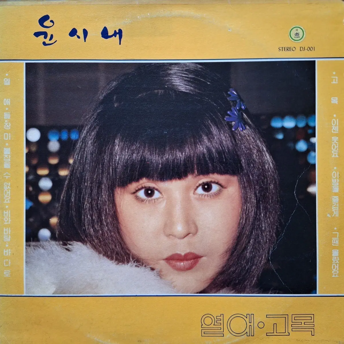 귀한음반/윤시내 열애/고독 LP
