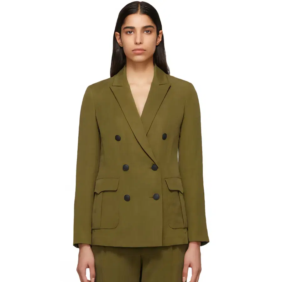 랙앤본 rag&bone 그린카키 더블 브레스티드 블레이저 자켓 2