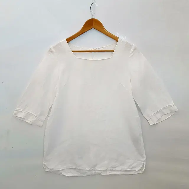 Vent Blanc 린넨 100% 블라우스 화이트