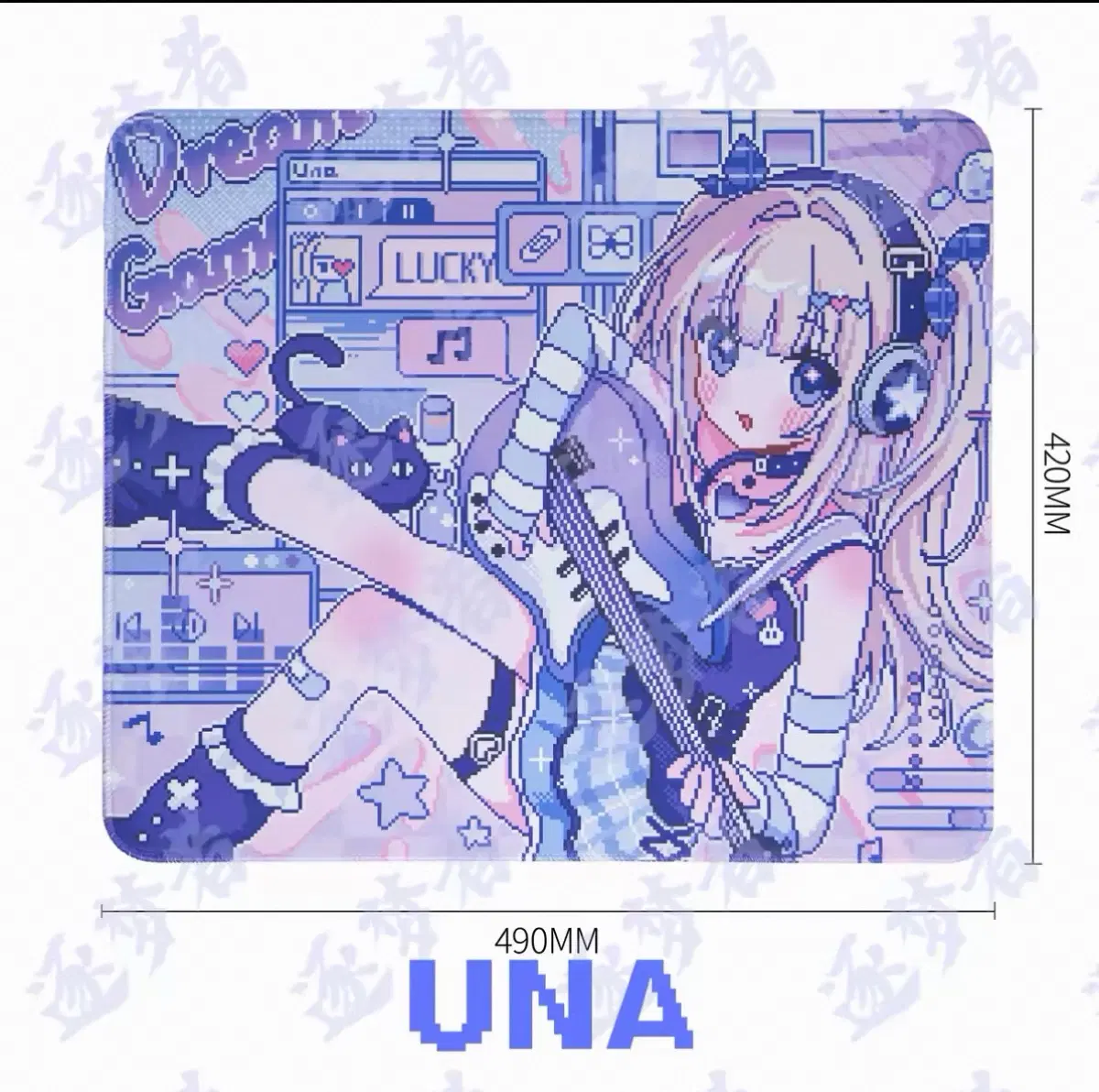 하루 사용) UNA V2 마우스 패드