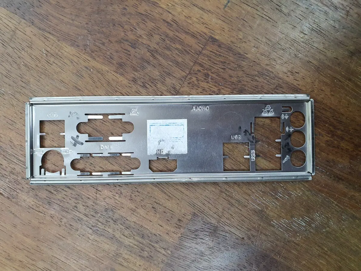 백페널 IO실드 ASROCK H310CM-HDV 메인보드 용