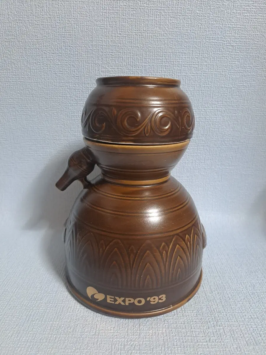 대전엑스포 * 꿈돌이 [ 진로 ] 소줏고리 한정판 공병 * 술병 * 희귀수집품
