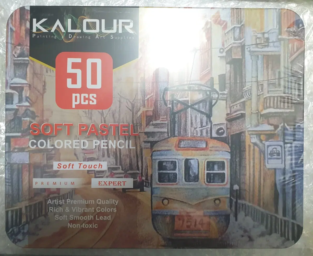 Kalour 칼루어 연필형 파스텔 50색