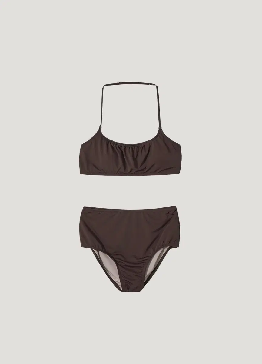[새상품] 아르토 Oriane Shirring Bikini 비키니 딥브라운 M