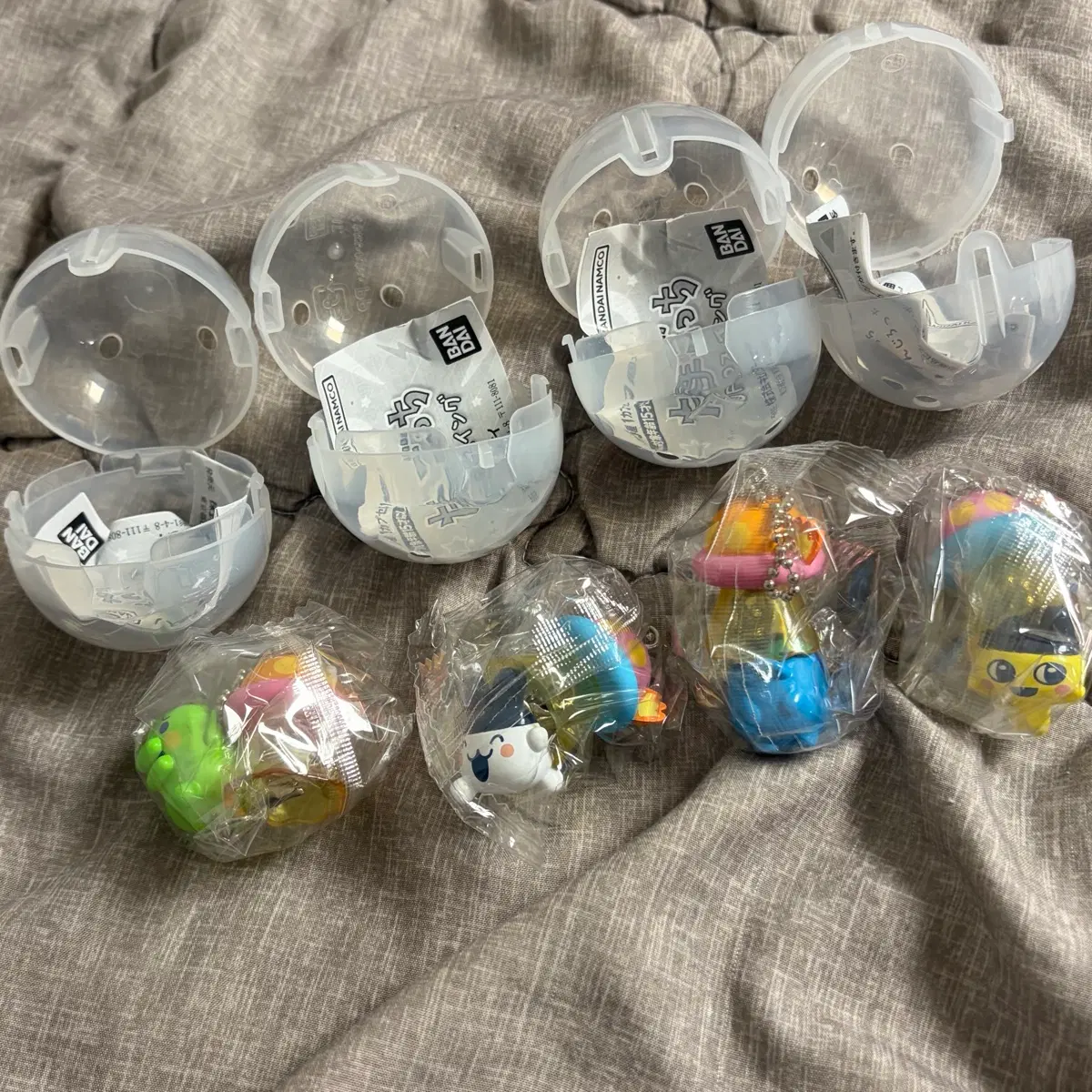 다마고치 ufo 스윙 키링 가챠 마메치 구치파치 미미치 긴지로치 일괄 양도합니다.
