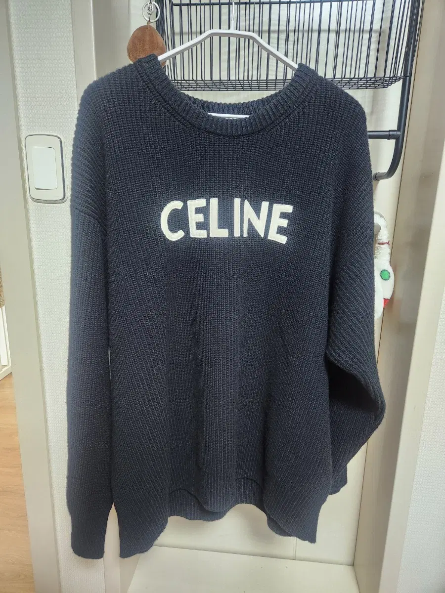 (Worn once) Celine Ribbed Wool Knit XXL
