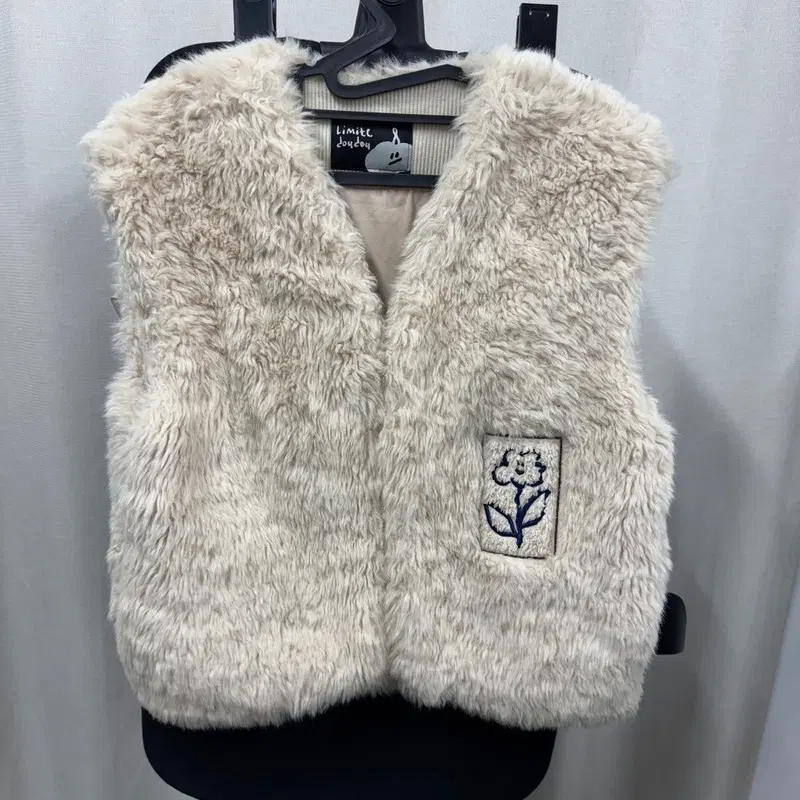 [정품/XXL(130)] 리미떼두두 키즈 털 조끼