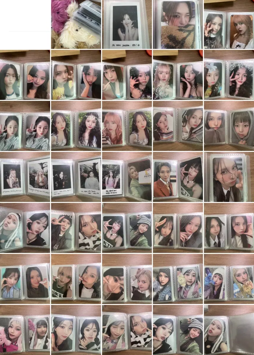 엔믹스 쇼케 포카 등 50장 인형 급처합니다
