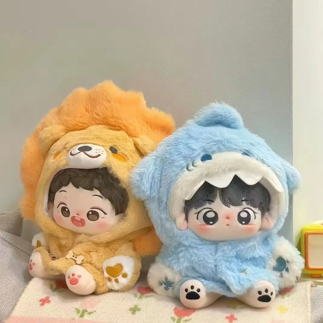 10cm 솜인형 옷(불가사리형) 2개