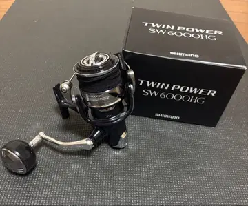 21 시마노 트윈 파워 SW 6000HG 스피닝 릴